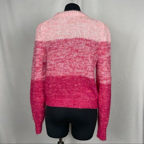 Banana Republic Wool Blend Color Block Sweater - Women’s M - Picture 3 of 6